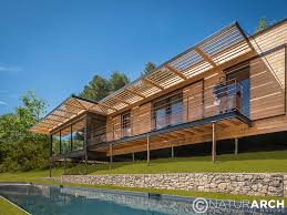 Plan maison plein pied 100m2. Realisations Recentes De Naturarch Naturarch