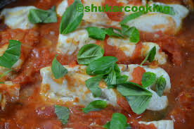 Cabillaud A L Andalouse Shukar Cooking Alimentation Dos De Cabillaud Plat
