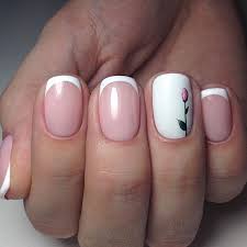 ¿necesitas un poco de inspiración para decorar tus uñas cortas? Unas Francesas O Unas French Decoradas Con Disenos Geniales Mejores Imagenes