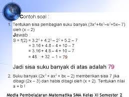 Contoh soal limit kelas 11 dan pembahasan. Media Pembelajaran Matematika Sma Kelas Xi Semester 2
