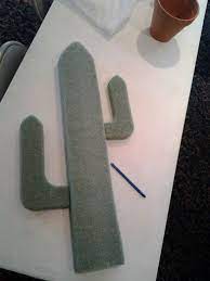 Then make a hole front and center put a sign in the hole (to hold water. Cactus Made From Styrofoam Valentine Box Fun Decor Quilt Piecing