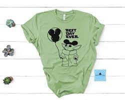 Free Free 323 Baby Yoda Disney Shirt Svg SVG PNG EPS DXF File