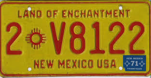Over 100 million searches performed. File 1971 New Mexico License Plate 2 V8122 Jpg Wikipedia