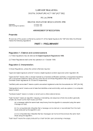 Electronic signature has been recognized by law in malaysia since 1997, first with the passage of the digital signature act and later with the 2000. Http Www Fakongjian Com Int Doc Laws 20160601 1711 My061en20160601171144 Pdf