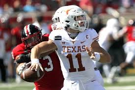Ehlinger initially served as shane buechele's. Bohls That S Sam Ehlinger With A Hard G As In Great Hookem Com