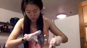 Hairstyles for asian hair usually involve lightweight texture achieved with gentle feathering. Diy Ombre On Asian Hair Youtube