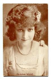 ARCADE CARD-FANNIE WARD-1920 G: (1920) Fotografie