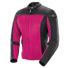 details about joe rocket velocity womens mesh textile motorcycle jacket pink black