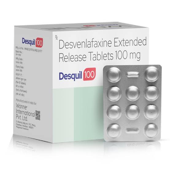 Desvenlafaxine Extended Release Tablets 100Mg - DESQUIL 100 Tablets