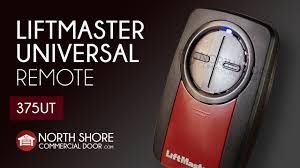 To prevent possible serious injury or death from a moving gate or garage door how to order repair parts. Liftmaster 375ut Universal Garage Door Remote Transmitter Youtube