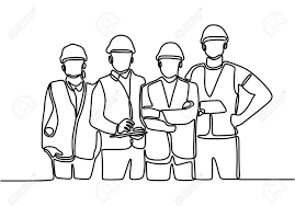 Here we find around 697 resouces on construction worker. Single Line Drawing Of Young Construction Worker Foreman With Royalty Free Cliparts Vectors And Stock Illustration Image 147499648