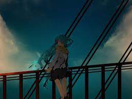 初音ミク 日常風景っぽい可愛いイラスト画像 ボカロ壁紙 アニメの女の子 イラスト 初音