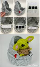 Space Pod For Yoda Amigurumi Free Pattern Ami Amour Star Wars Crochet Crochet Amigurumi Free Crochet Patterns