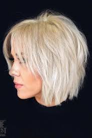Fine hair blond bob with bangs. Pin On Hair Make Up