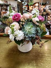 I think they'd make for great valentines day cards as well, but i'm sure there are so many more adorable cactus puns that would make for great cards for significant others. Pretty Pastels With A Succulent By Cactus Flower Florist Farms