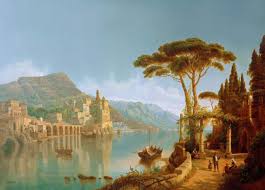 Find over 100+ of the best free italian landscape images. Jaeckel Italian Landscape Art Print Canvas On Stretcher Framed Picture