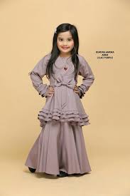Puas dah cari tapi masih tak berkenan? Baju Dress Kembang Baju Raya Kanak Kanak 2019