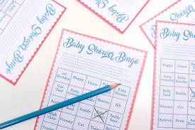 Printable game pack including word scramble & the price is right. Free Printable Baby Shower Bingo Cards Party Delights Blog