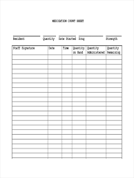 Blank Medication Sheet Kozen Jasonkellyphoto Co