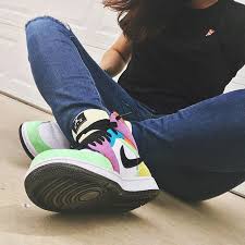 Air Jordan 1 Mid Multicolor Lightbulb Cw1140 100 In 2020 Air Jordans Jordan 1 Mid Jordans