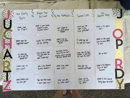 Jeopardy Game Bridal Jeopardy Bridal Jeopardy Questions Couples Wedding Shower Games