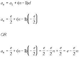 arithmetic sequences and series