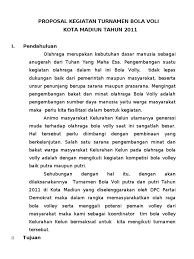 Check spelling or type a new query. Contoh Proposal Kegiatan Lomba Sepak Bola Berbagi Contoh Proposal