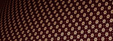 Vector Pattern Of Truntum Batik