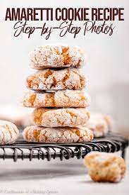 Step By Step Photos To Make Amaretti Cookies Confessions Of A Baking Queen Recipe Amaretti Cookie Recipe Dessert Recipes Easy Best Cookie Recipes