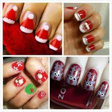 easy christmas nail art for kids christmas nail designs nail art for kids cute christmas nails