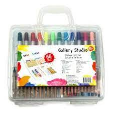 Enjoy hours of creativity with oil pastels, crayons, colored pencils, broad line markers and watercolor cakes all kept in an organized. 27 Artists Drawing Sets Ideas Drawing Sets Art Sets Art Set