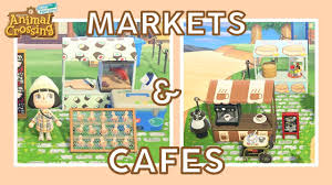 Designing Marketplaces Cafes In Animal Crossing Acnh Trends Iman Animal Crossing Cafe Animal Crossing Animal Crossing Villagers