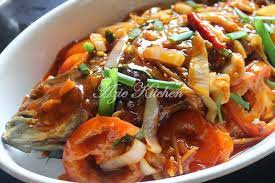 Ikan tenggiri masak halia lada hitam. Ikan Siakap Sweet Sour Azie Kitchen