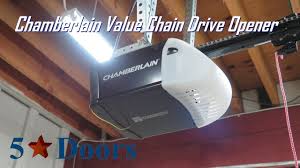 Is a rule to control your nest thermostat not working? Chamberlain 1 2 Hp Value Chain Drive Opener Youtube