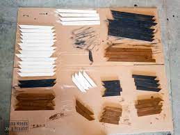Materials will run about $60, more or less. Diy Geometric Wall Art Woodworking Plans Mama Needs A Project