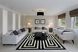 These drapery designs for living room, along with antique furniture and paintings, complete the entire picture of your living room. Modern Contemporary Black And White Living Room Novocom Top