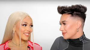 While working as a local makeup artist in his hometown of bethlehem, new york. James Charles Does Doja Cat S Makeup Watch Billboard
