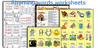 What spelling words should a 2nd grader know? Rhyming Words Worksheets