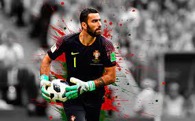 View 2 rui patricio pictures ». Download Wallpapers Rui Patricio 4k Portugal National Football Team Goalkeeper Art Splashes Of Paint Grunge Art Portuguese Footballer Creative Art Port Portugal National Football Team National Football Teams Goalkeeper