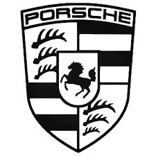 Porsche Logo Aftermarket Decal Sticker In 2020 Porsche Logo Car Logos Car Brands Logos