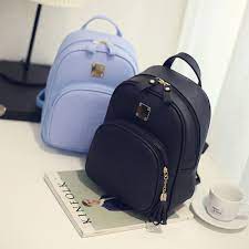 girls women s fashion leather travel shoulder backpack school rucksack bags rucksack bags faux leather backpack girly bags