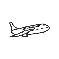 Airplane Outline Flat Icon On White Aeroplane Outline Flat Icon Isolated On Wh Spon White Aeroplane Outline Airplane Outline Flat Icon Airplane Icon
