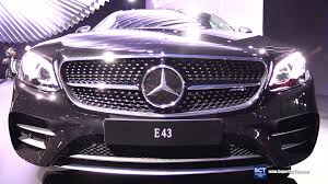 2017 Mercedes Amg E43 Exterior And Interior Walkaround World Debut At 2016 New York Auto Show Mercedes Mercedes Amg Europe Car