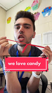 Teacher Eating Candy