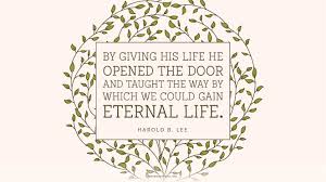 By Giving His Life