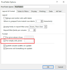 How To Remove Blank Values In Your Excel Pivot Table Mpug