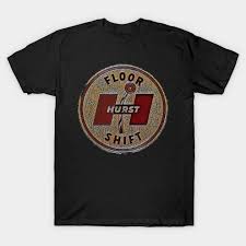 Oldschool Hurst Floor Shift Weathered Vintage Sticker Hurst Floor Shifter Classic T Shirt T Shirt Classic T Shirts