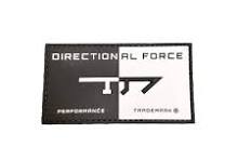 Black & White Trademark 3D PVC Rubber Patch