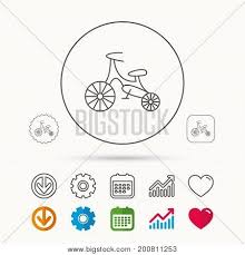 bike icon kids run vector photo free trial bigstock