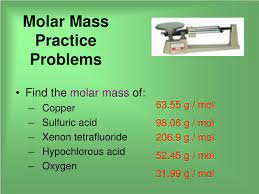 Knowledge of molar masses is useful in all kinds of stoichiometric calculations e.g. Ppt Mass The Mole And Avogadro S Number Powerpoint Presentation Free Download Id 5877001